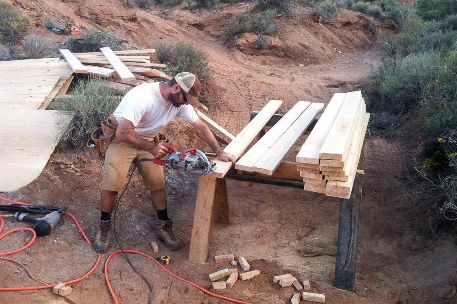 Red Bull Rampage 2015 The Official Build Team Begins