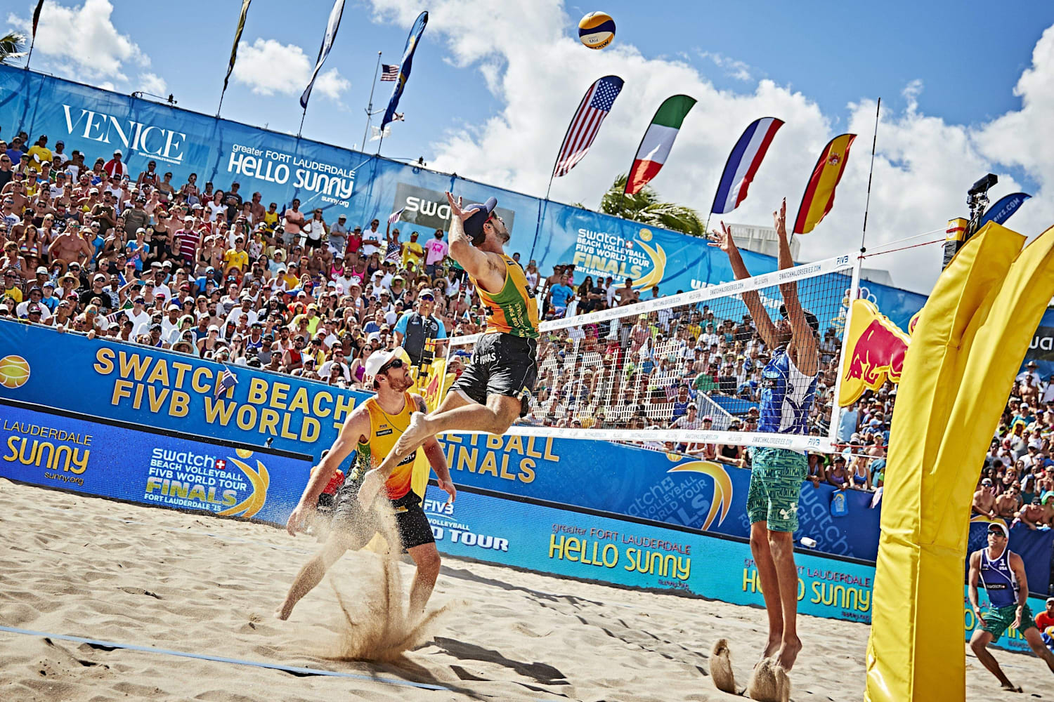 U.S. Men Fall to Brazilians at Swatch FIVB Series Final