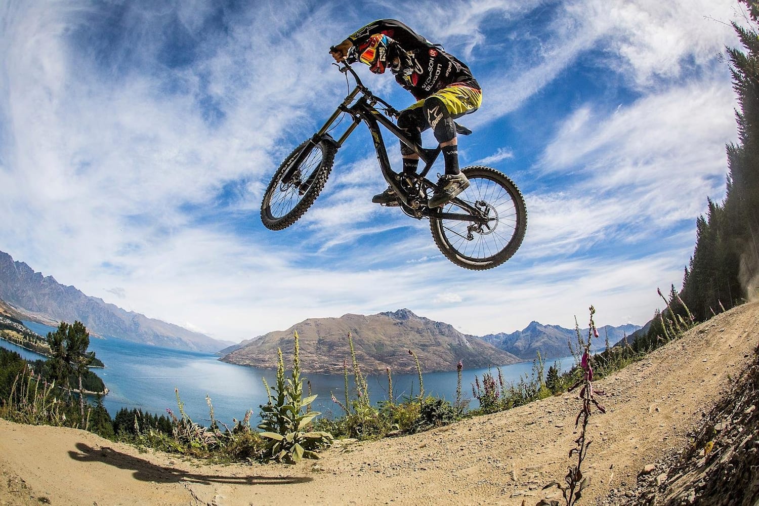 Stunning New Zealand views from Crankworx and Rotorua
