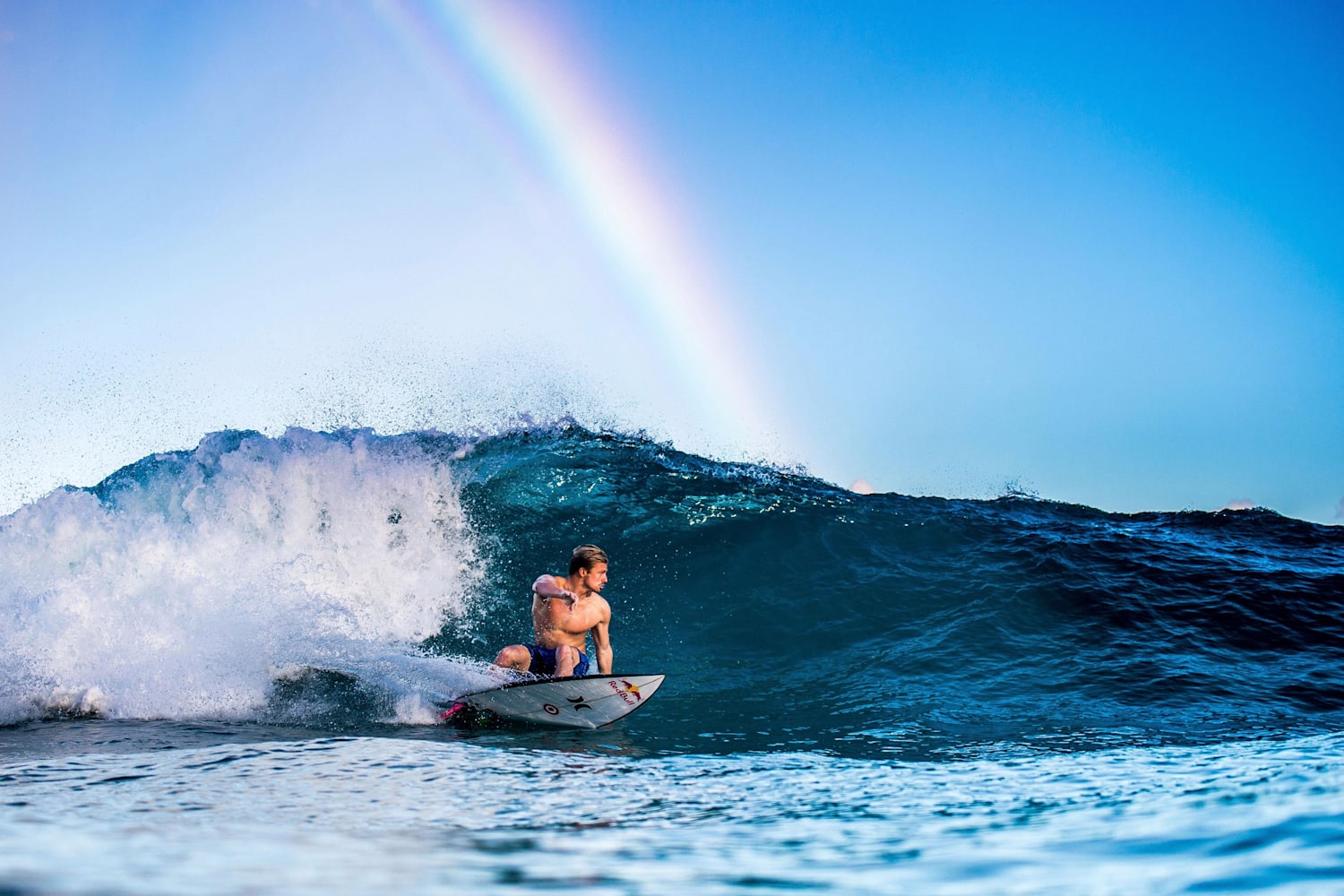 A photo we love Kolohe Andino’s pot of gold