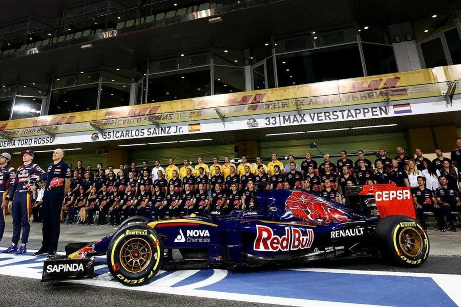 360º Ansichten Aller 10 Toro Rossa F1 Wagen