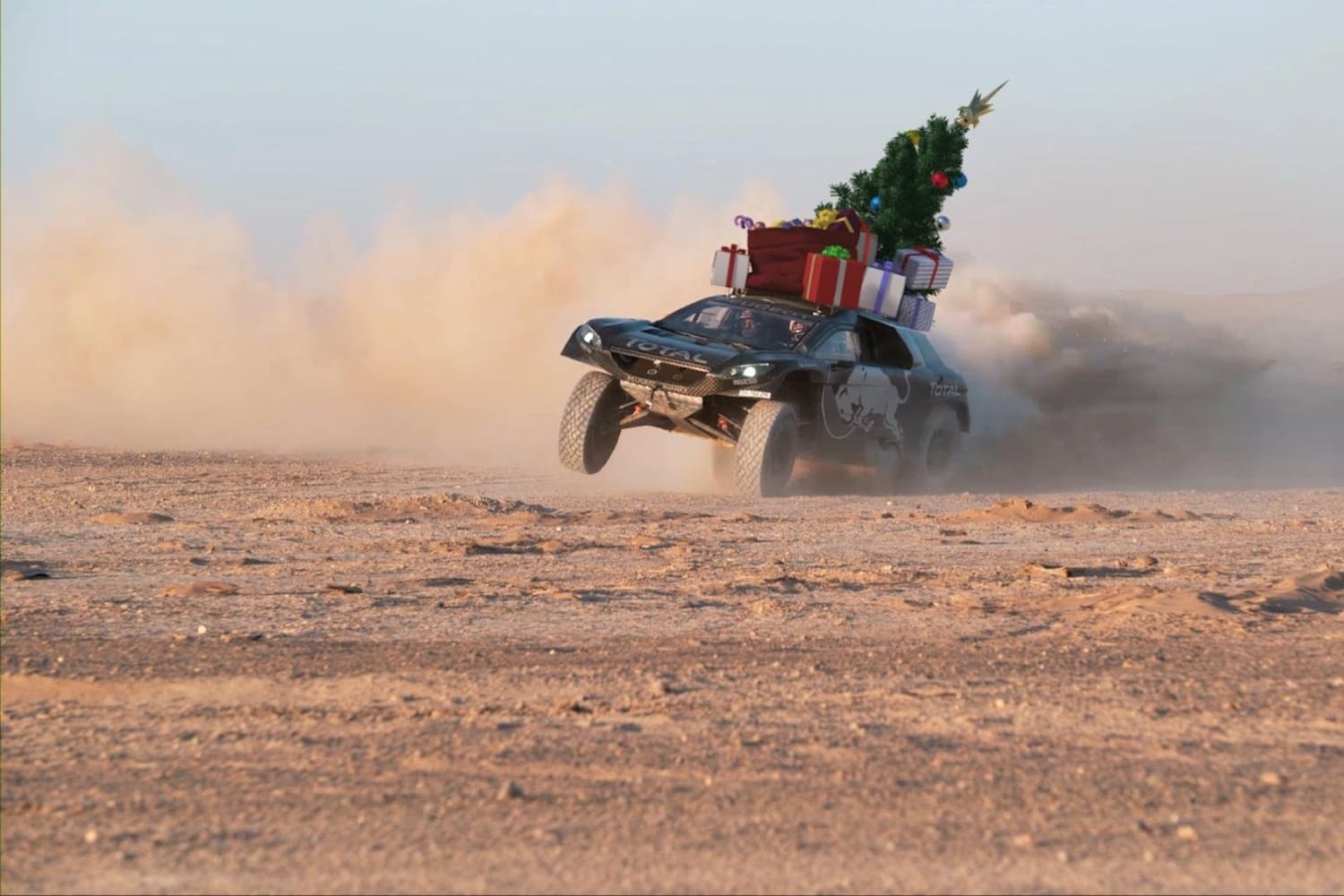 Motorsport themed Christmas Video From Red Bull