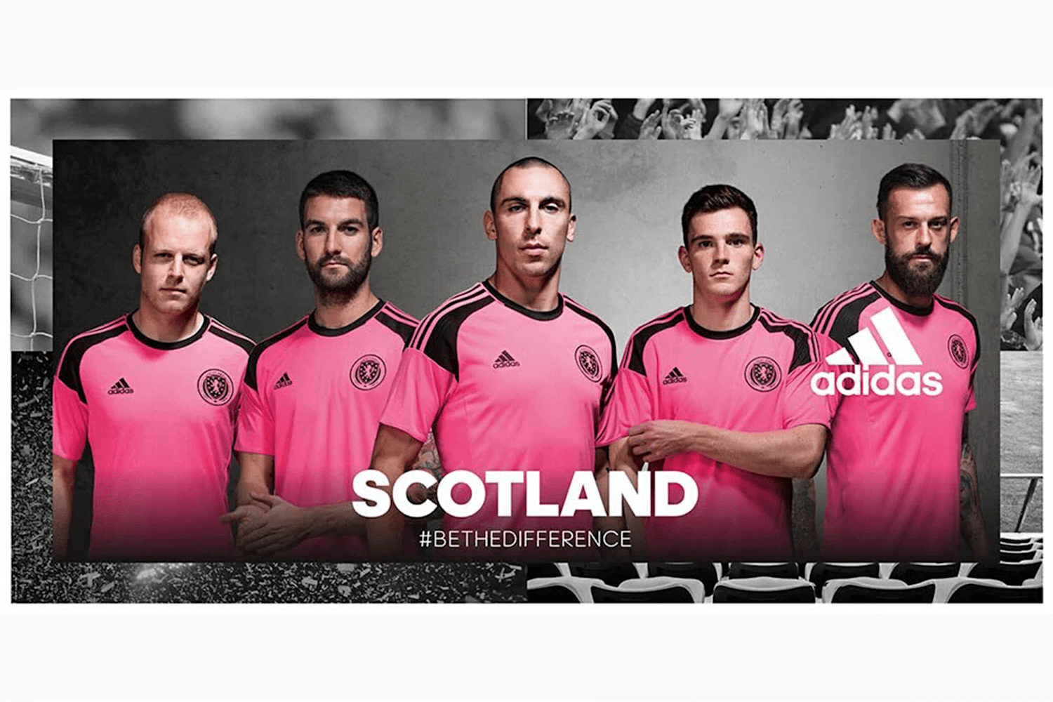 pink adidas football kit