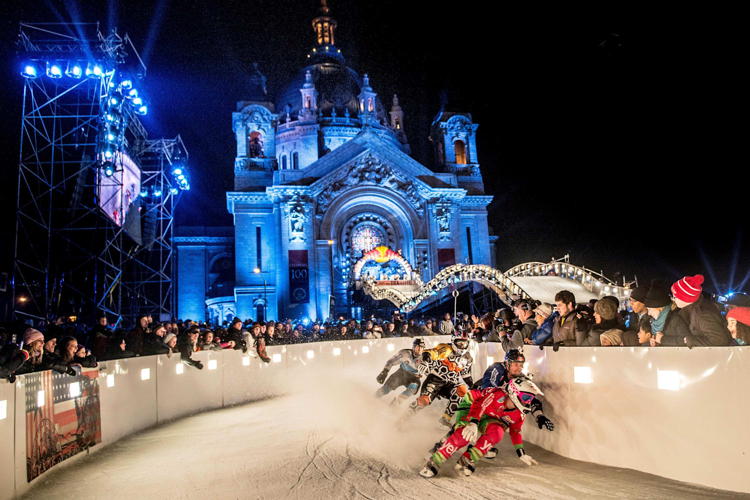 Red Bull Crashed Ice Saint Paul POV clip interactif