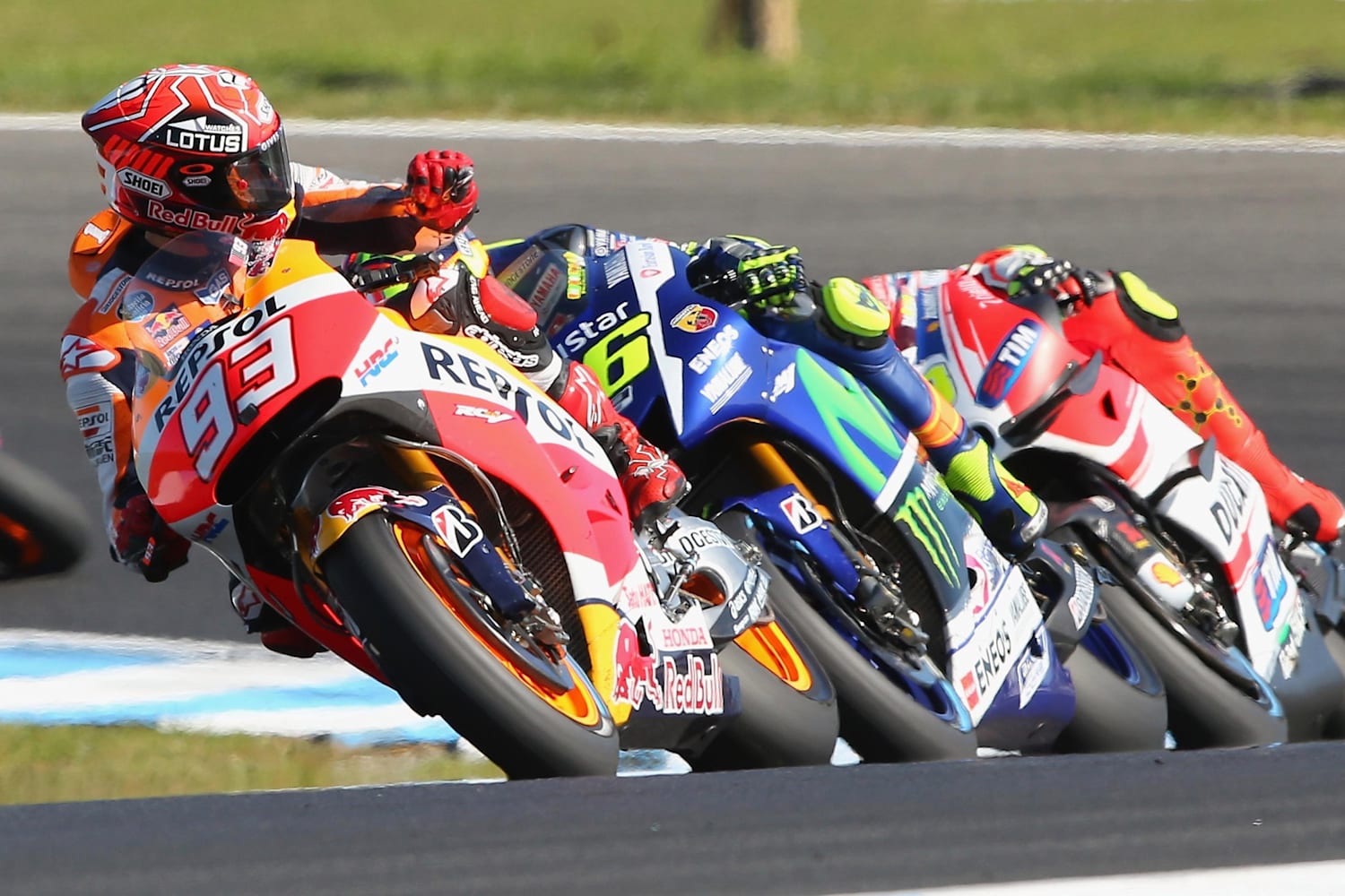 Motogp best last lap battles red bull motorsports