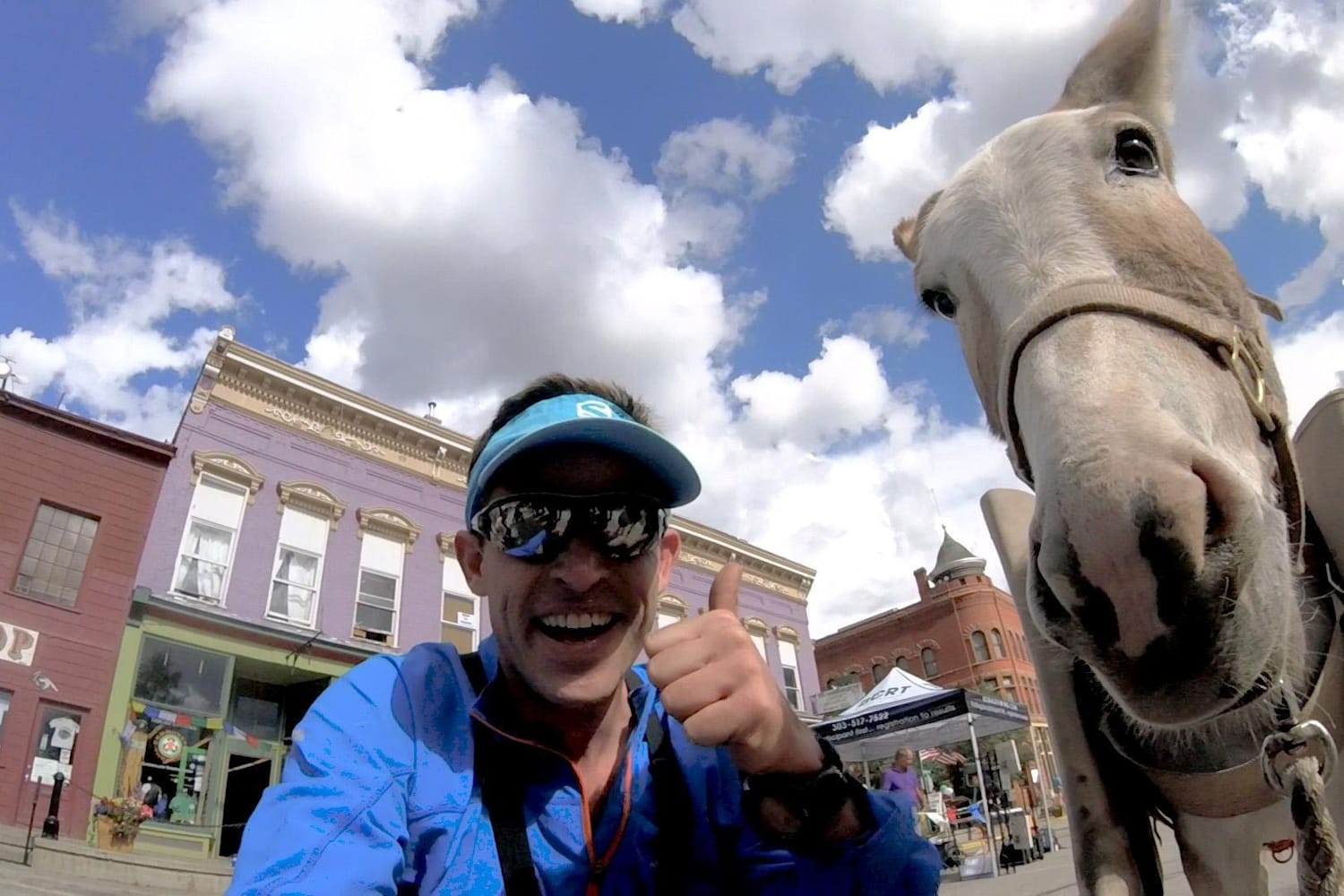 Leadville Burro Race GoPro ++video++ donkey marathon
