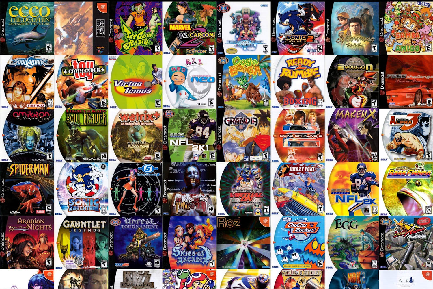 5 Jogos Mais Vendidos Da Historia Do Dreamcast