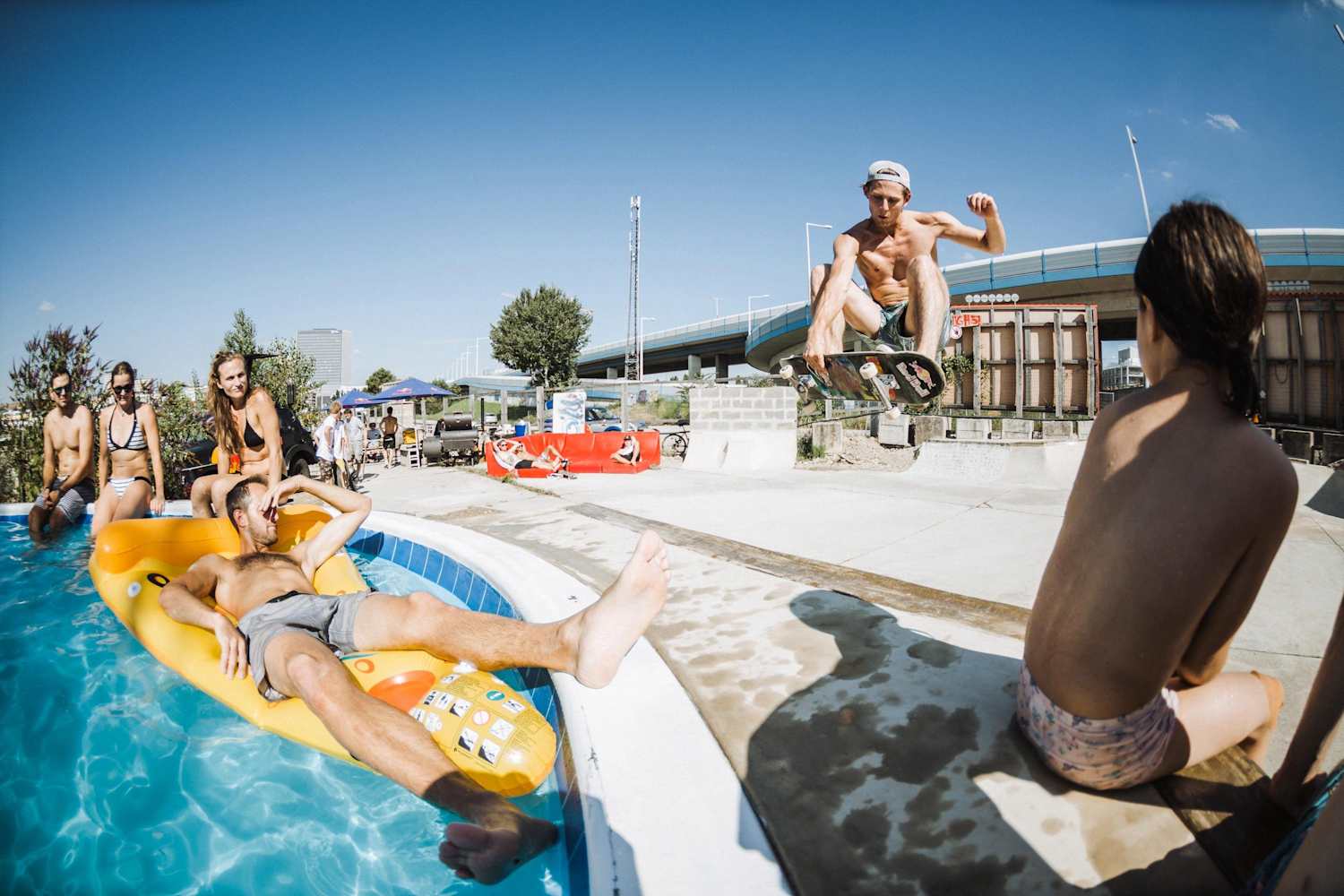 Vienna DIY Skate Pool Opening Party | Red Bull Skate