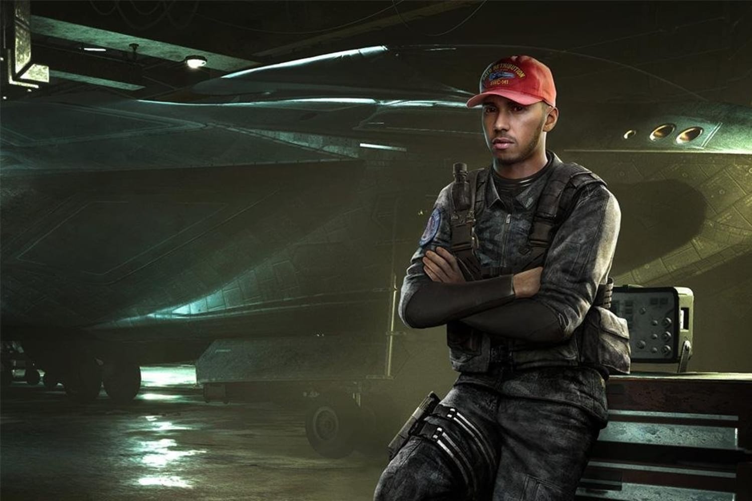Lewis Hamilton In Call Of Duty Infinite Warfare