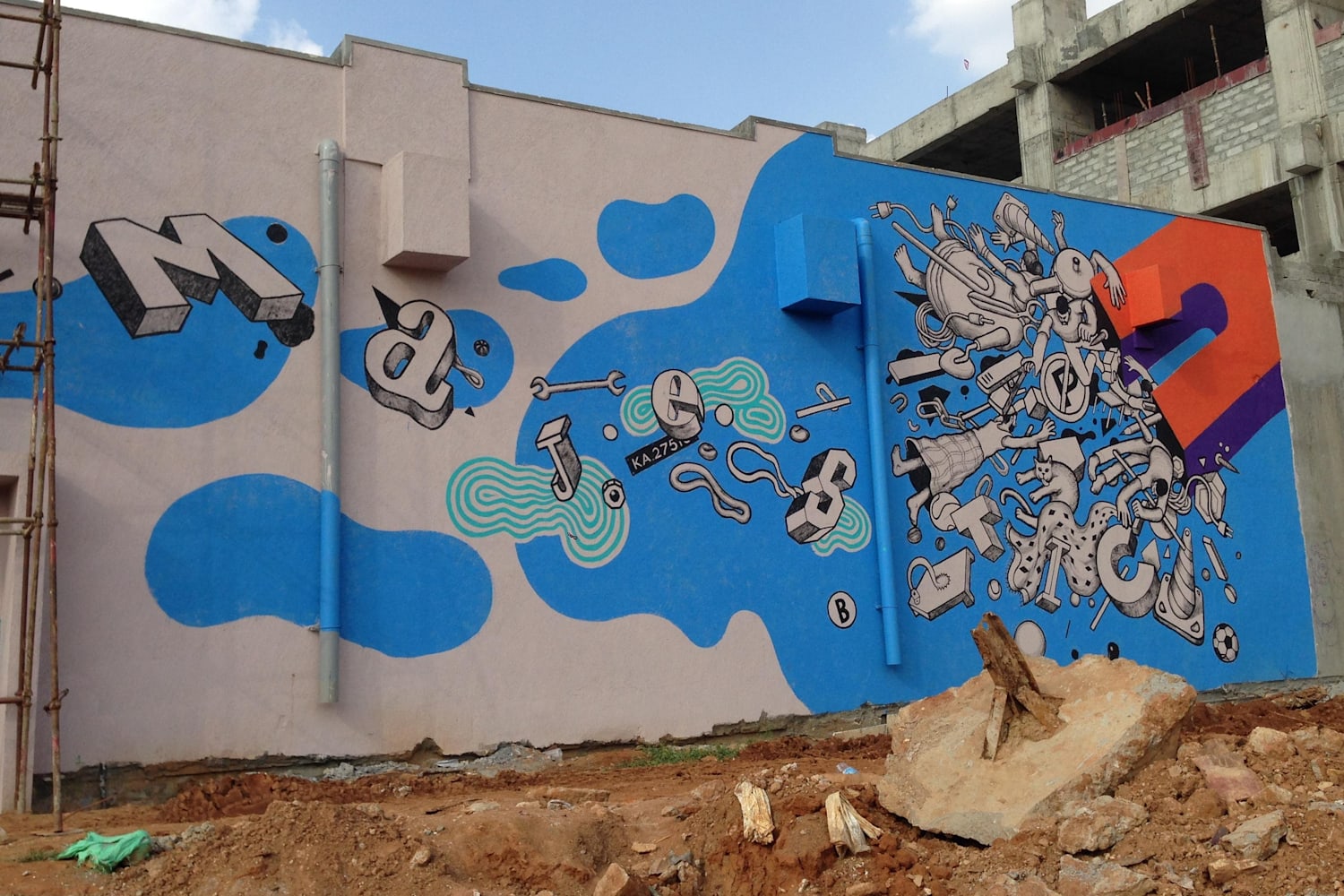 Bangalore Gets A Street Art Makeover