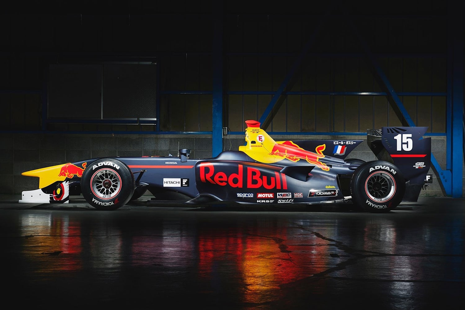 Super Formula Pierre Gasly’s Team Mugen car livery