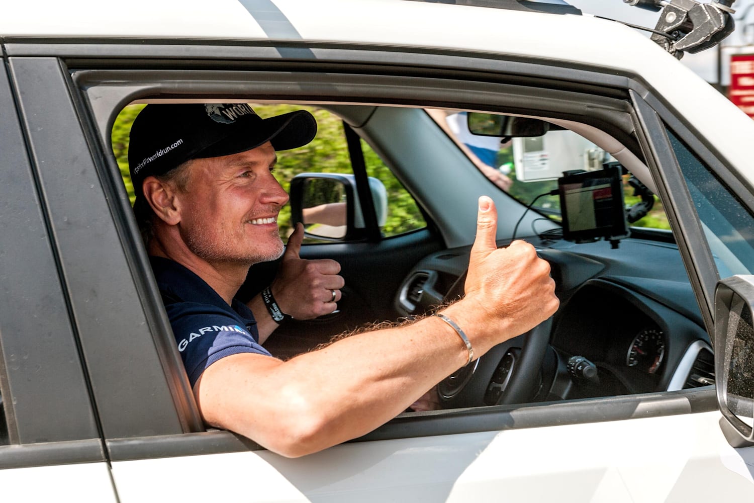 Wings for Life World Run Celebrity catchercar drivers