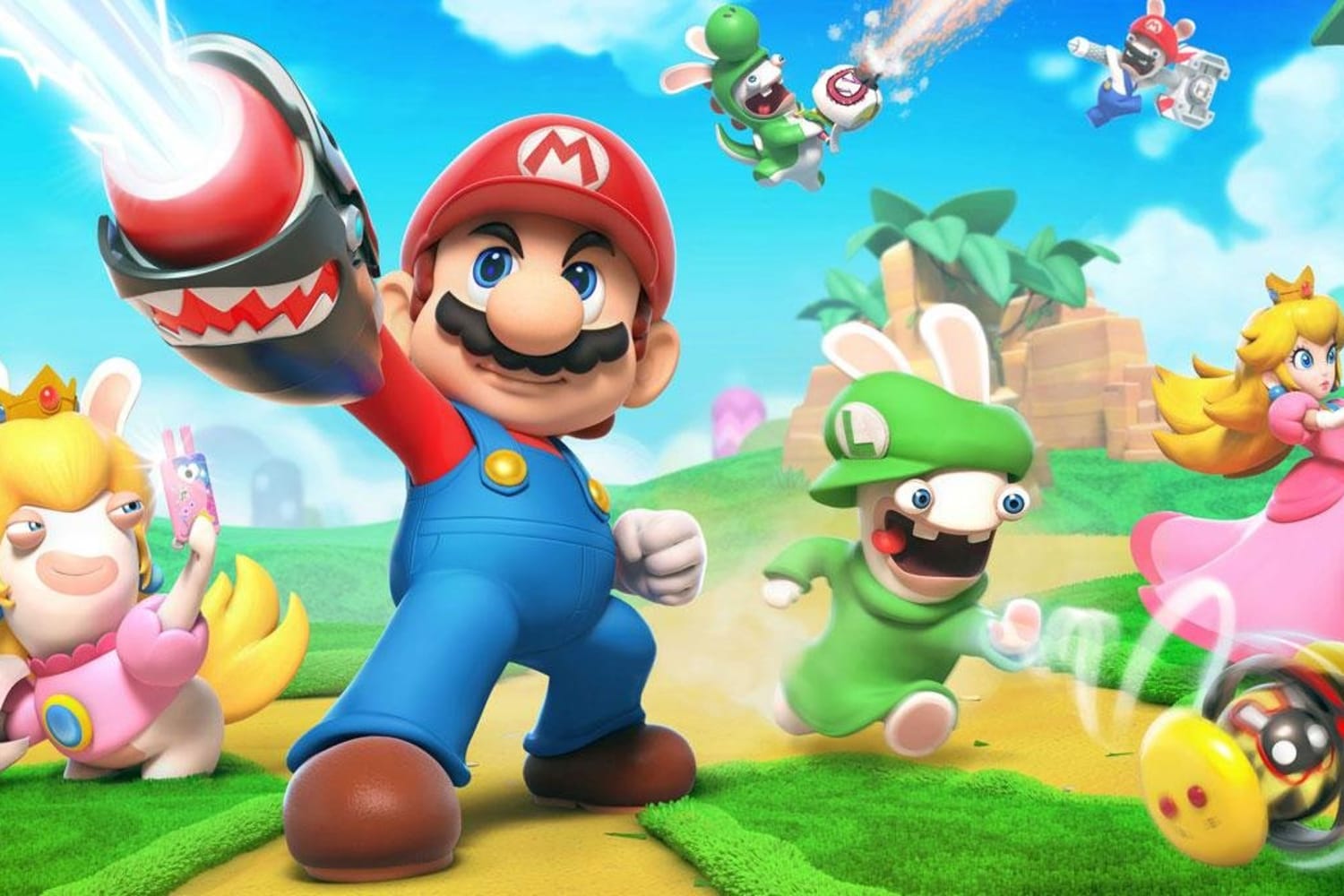 mario rabbids video