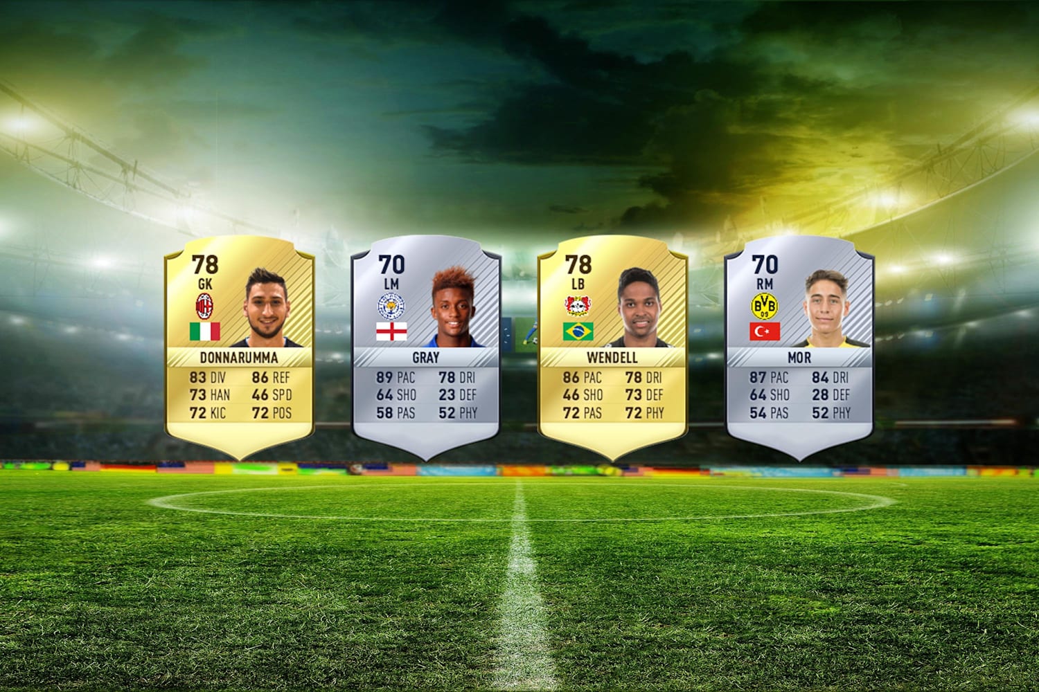 FIFA 18 Ultimate Team 8 Spieler mit Zukunft