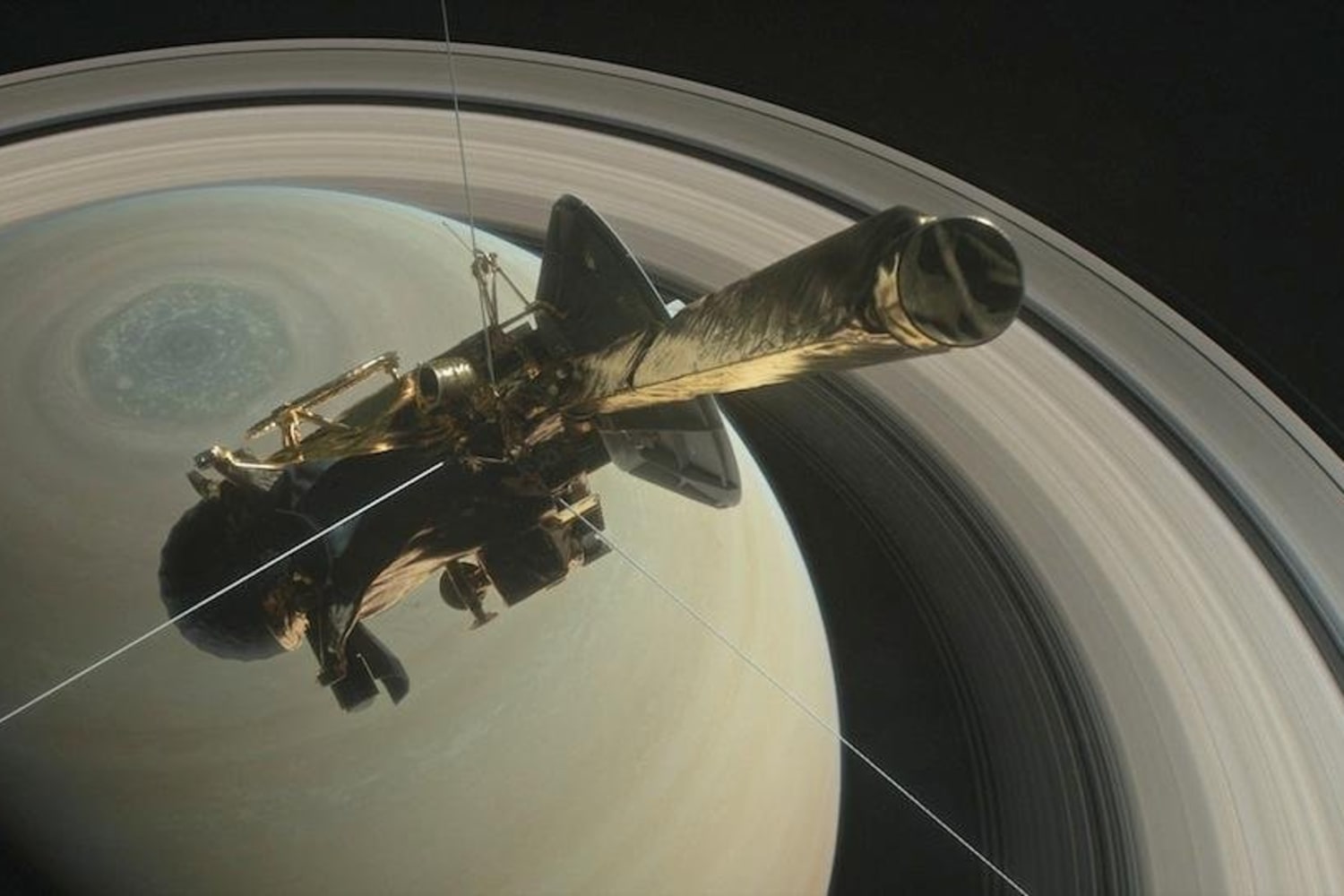 Cassini El Final De La Nave Exploradora De Saturno