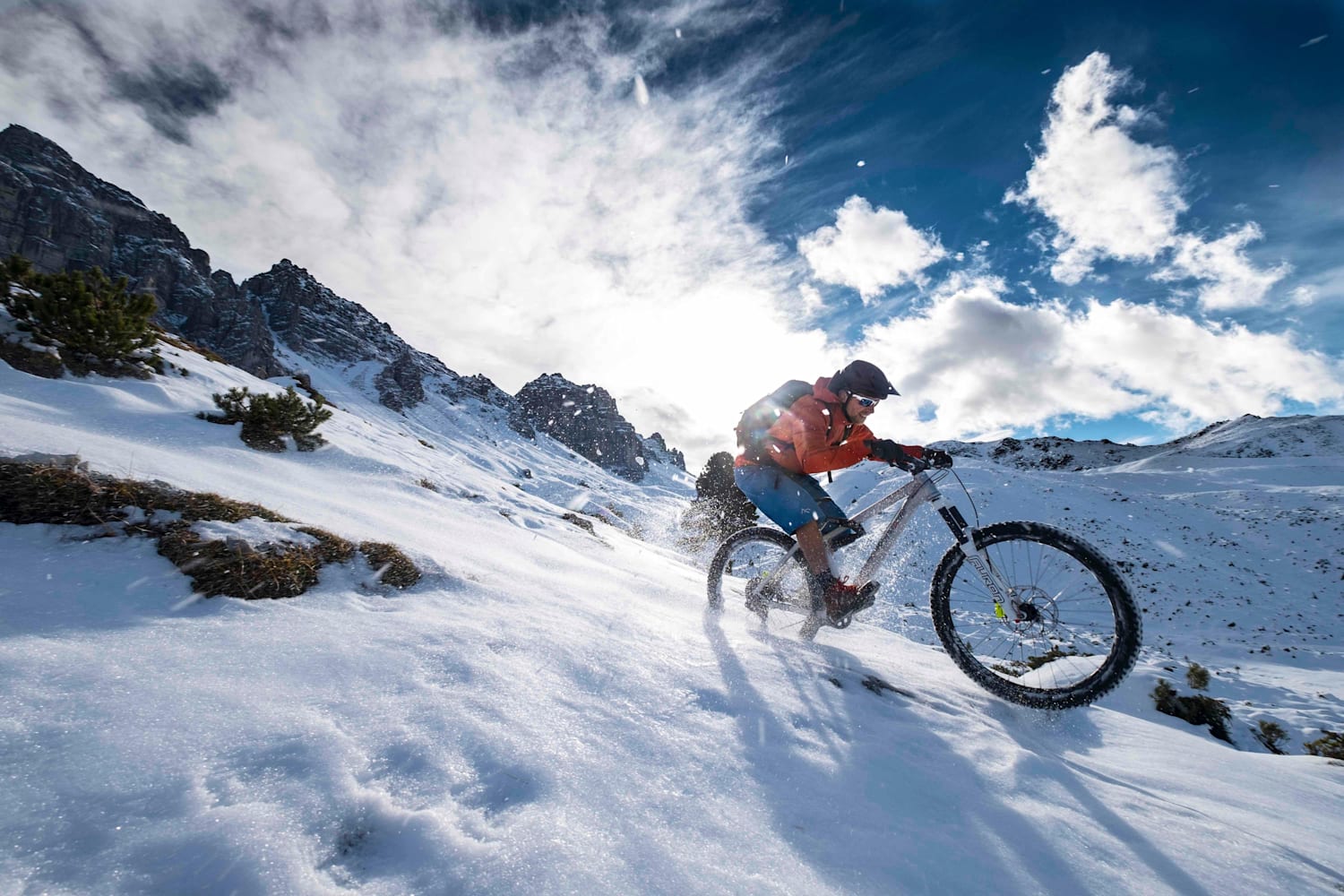 how to ride bike in winter