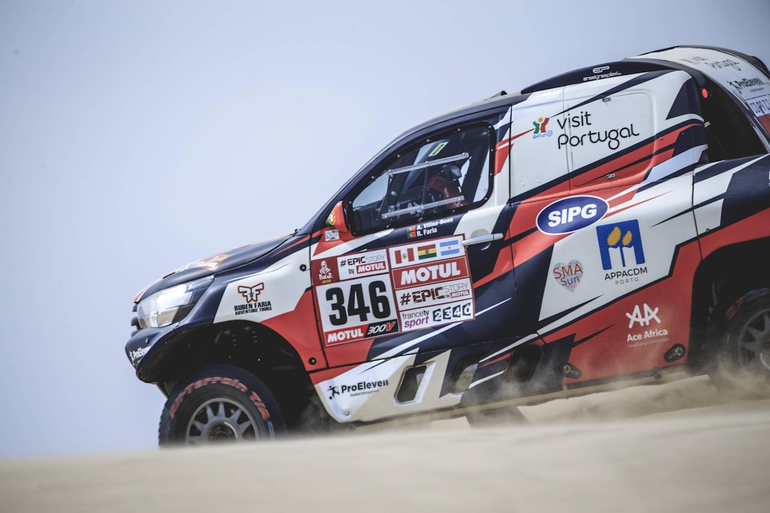 Andre Villas Boas At The Dakar Rally 2018 Video