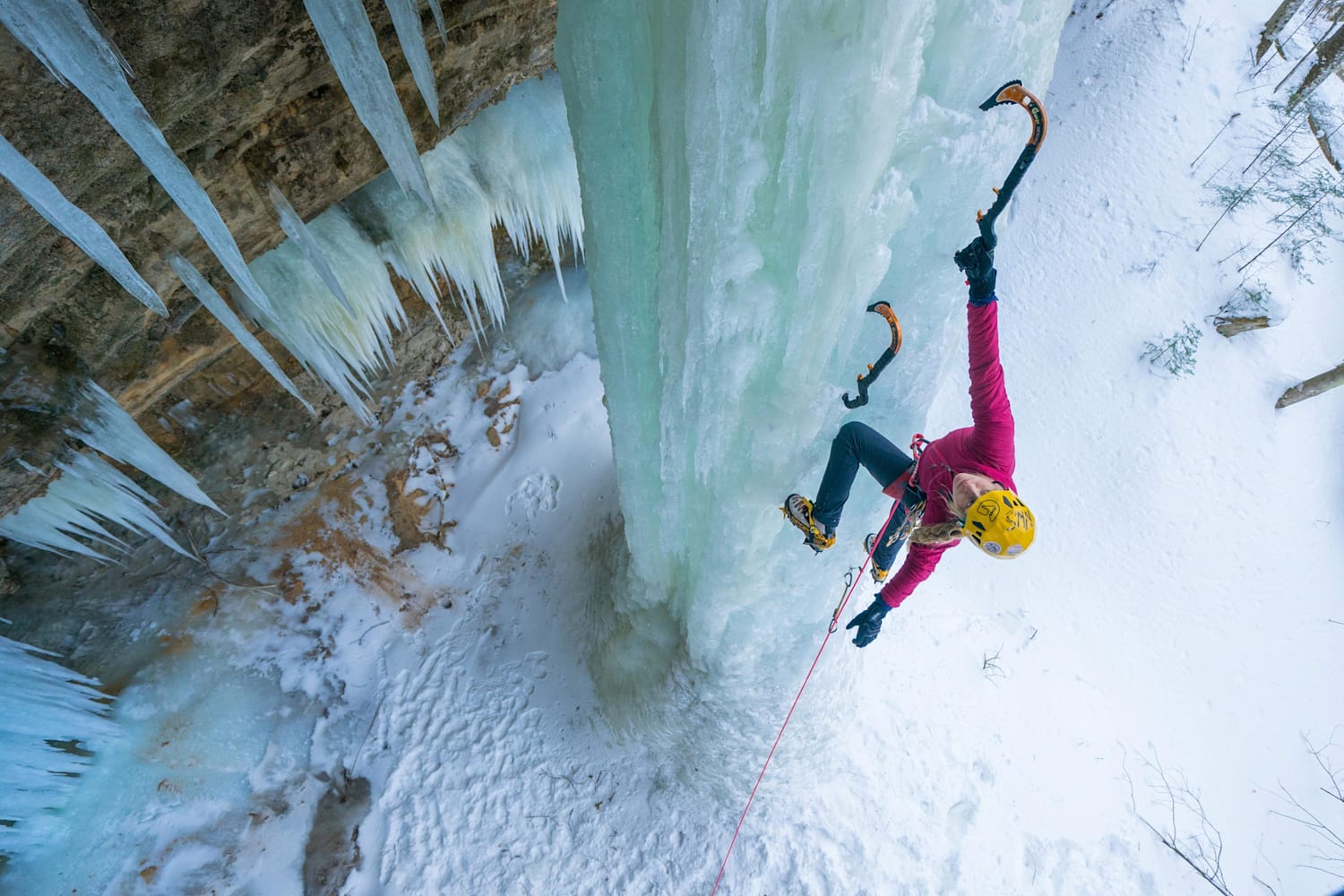 Ice Climbing Adventure in Michigan's Upper Peninsula