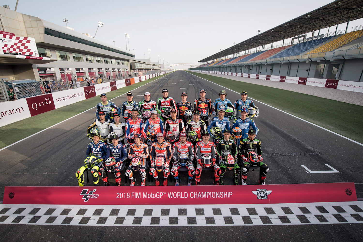 Motogp 2018 Season Grid Preview List Red Bull