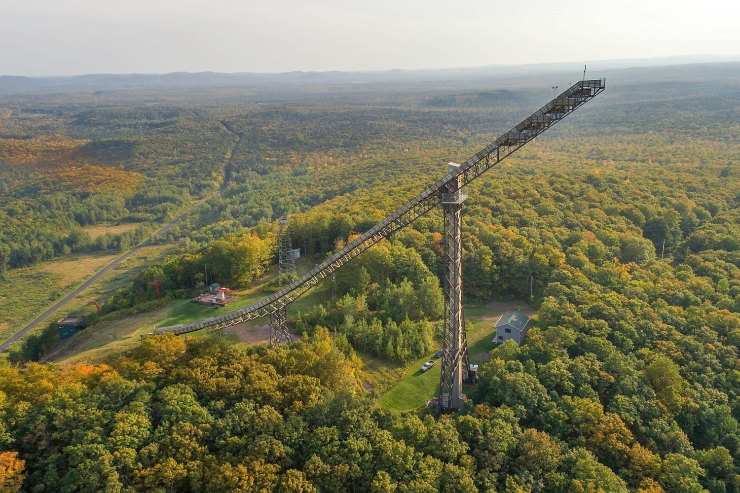 Red Bull 400 event at Copper Peak in Ironwood, Michigan
