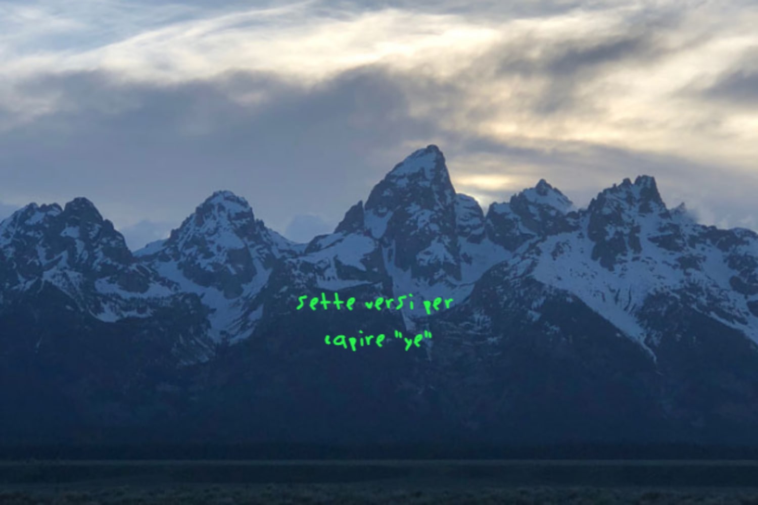 Le Migliori Frasi Di Ye Di Kanye West