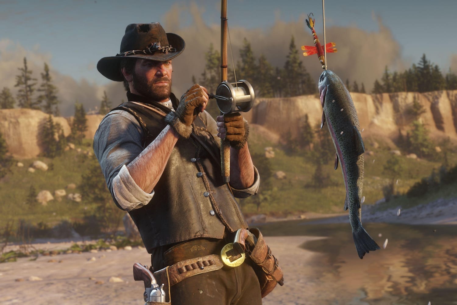 Red Dead Redemption 2 Preview How To Fish - there is a new sheriff in town roblox wild revolver