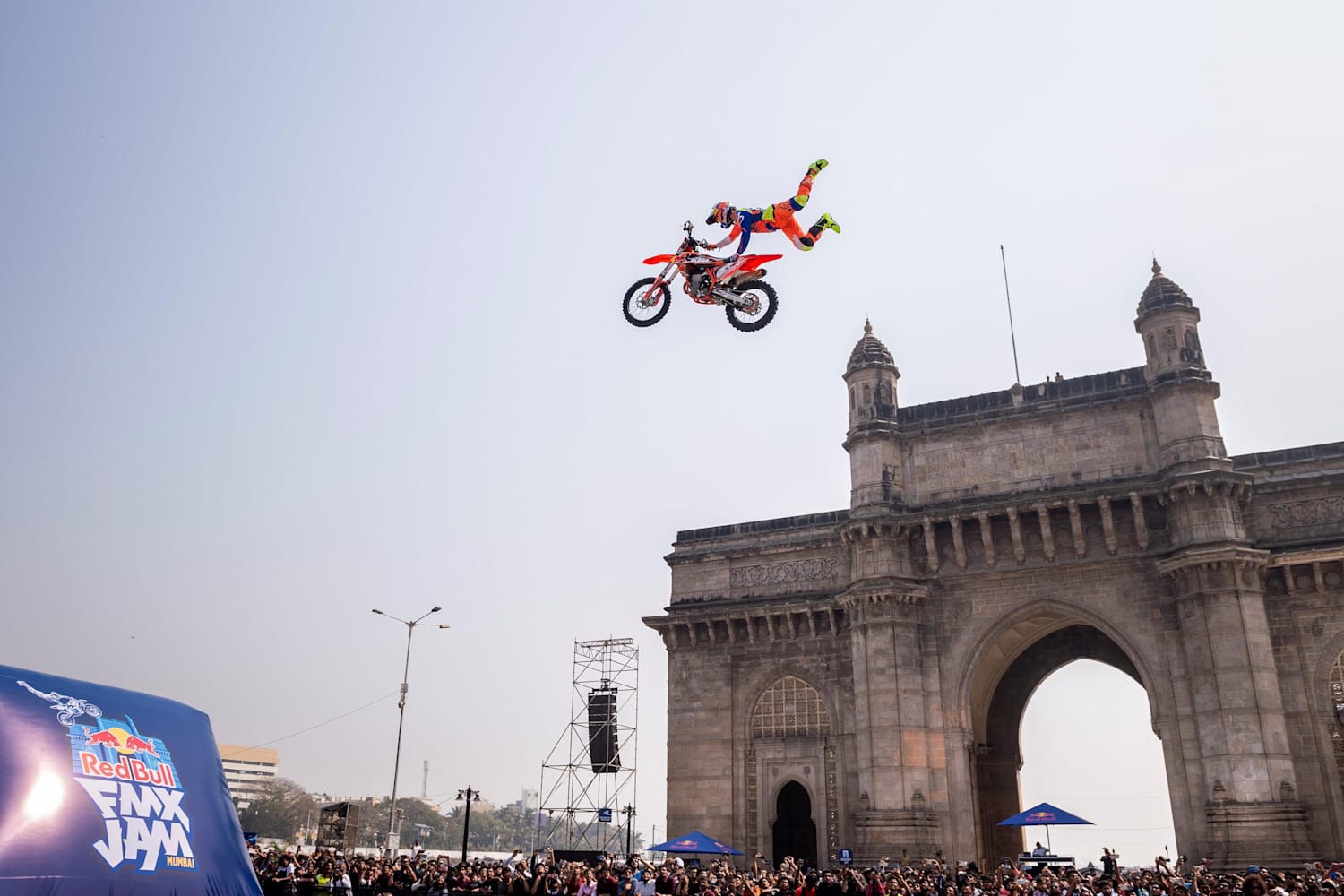 Red Bull Fmx Jam Mumbai At Gateway Of India