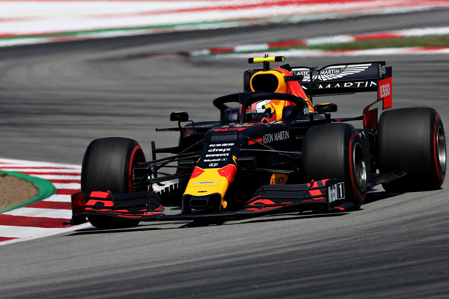 F1 Spanyol Nagydij 2019 Verstappen Dobogo