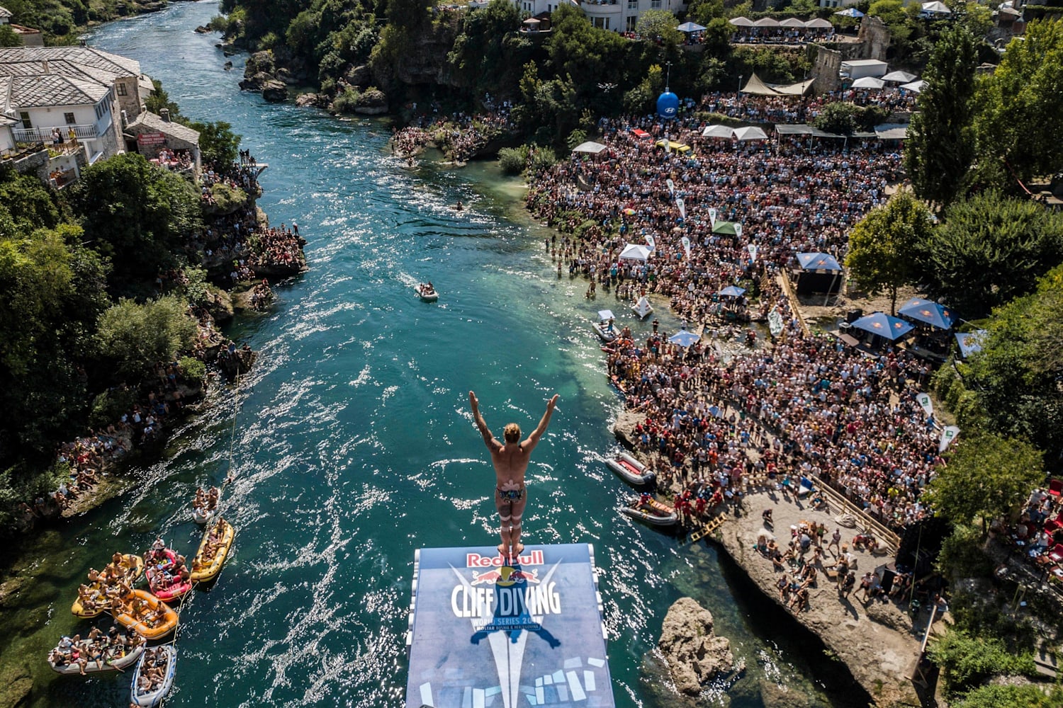 Red Bull Cliff Diving u brojkama