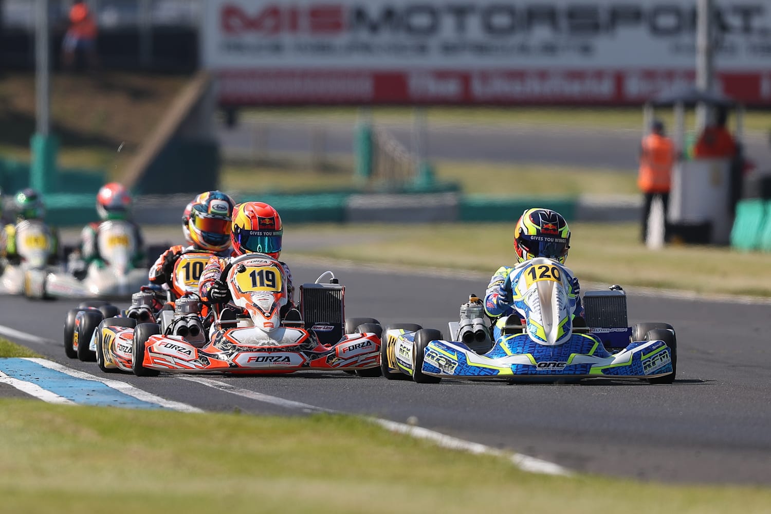 Mid summer Karting action for Thompson & Edgar