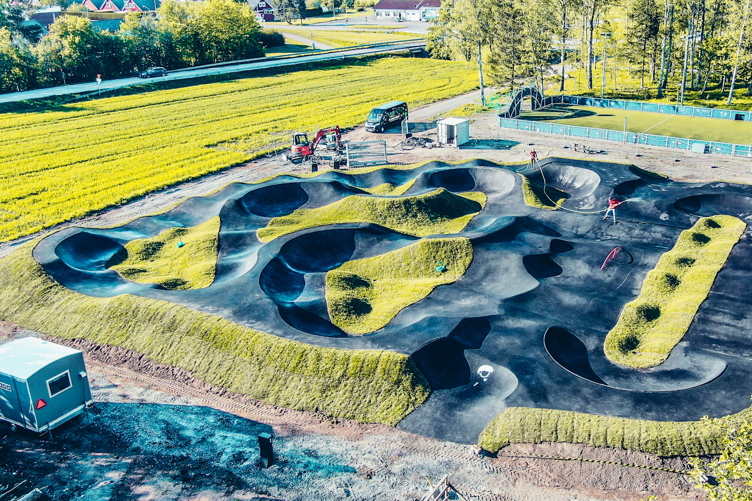 the pump track