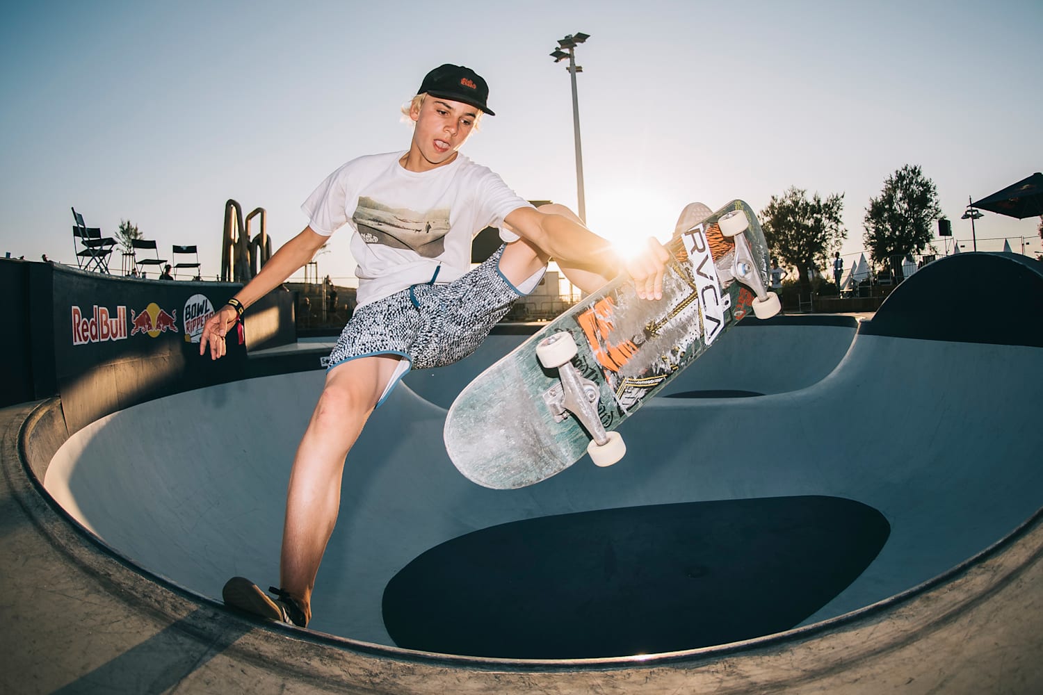 Red Bull Bowl Rippers Skateboard contest in Marseille