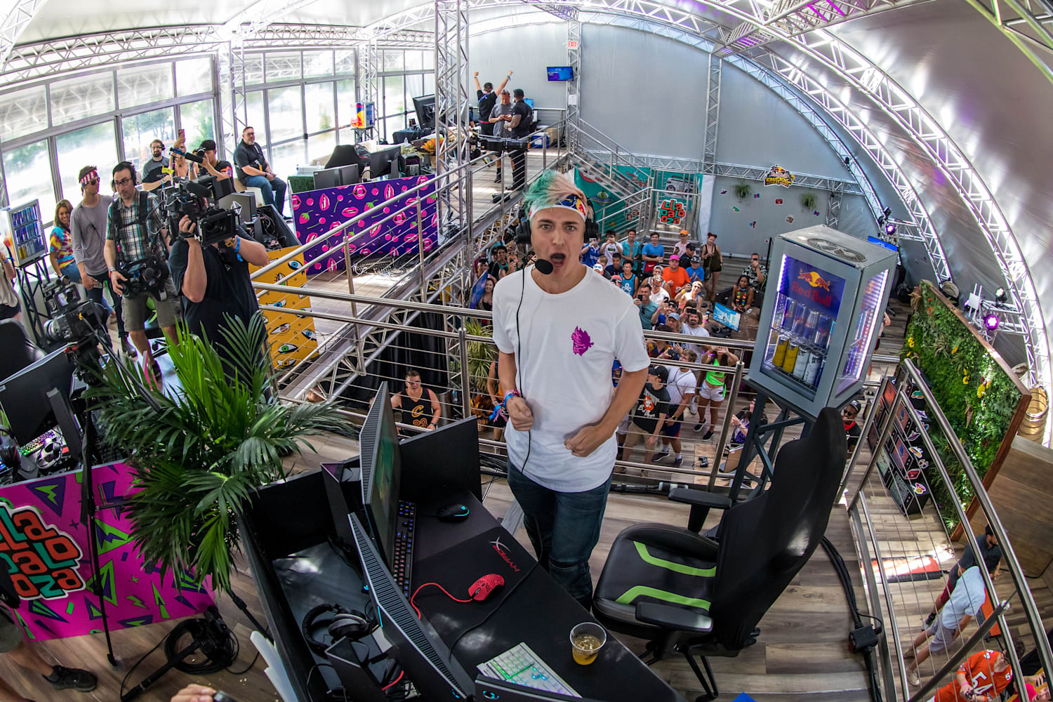 Ninja at the Red Bull Outpost Lollapalooza 2019 video