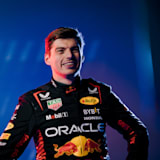 Max Verstappen seen during a photo shoot of the kit launch of Red Bull Racing in London, United Kingdom, in 2023. 