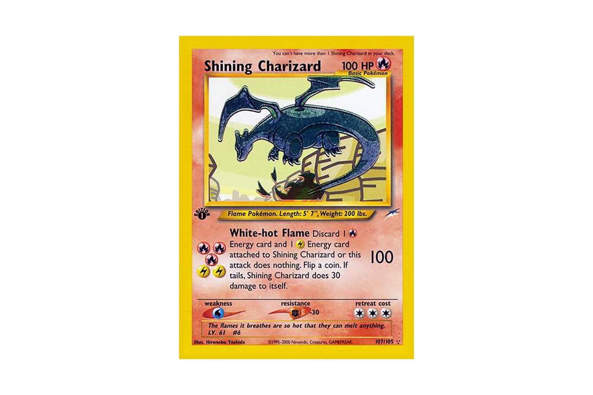 Shining Charizard - Neo Destiny Pokémon Trading Card