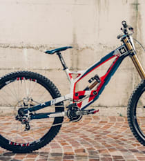 Bicicleta mtb fibra de carbono clearance