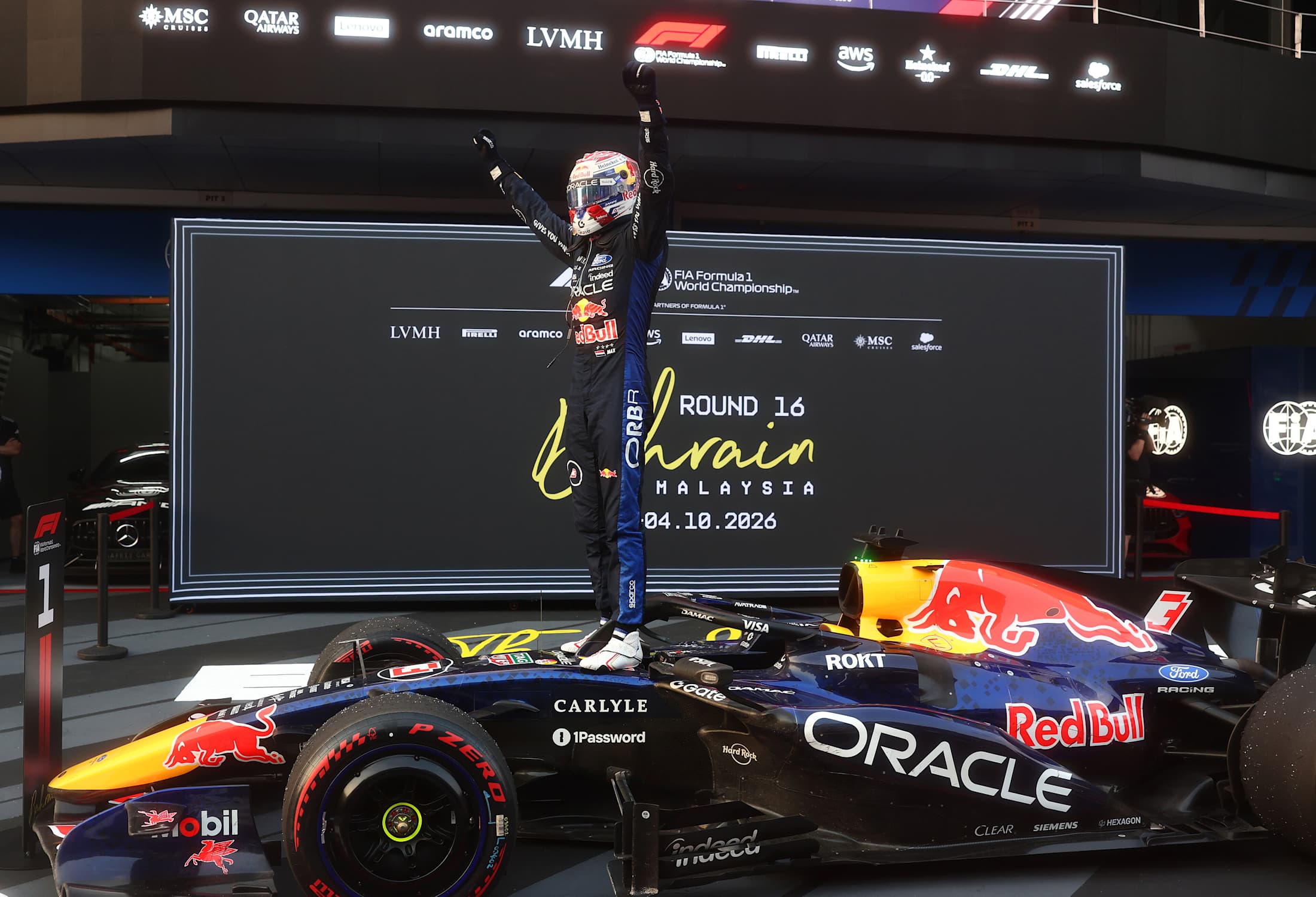 Max debriefs his win in Malaysia