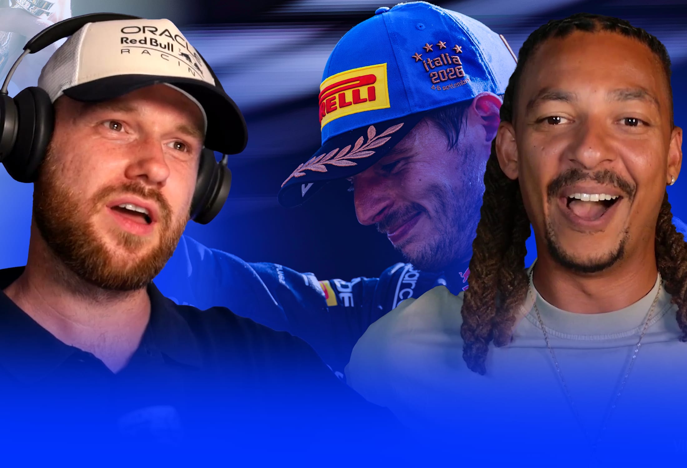 Talking Bull reacts to the race in Monza