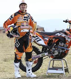 Black motocross shop rider