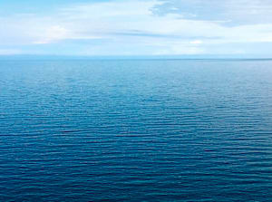 Point Nemo in the South Pacific Ocean