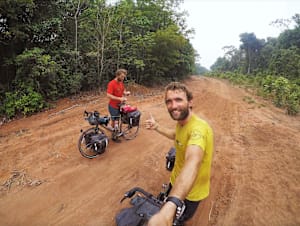 South American point of inaccessibility, near Cuiabá, Brazil