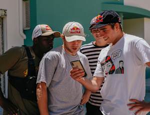 Skateboarding Red Bull