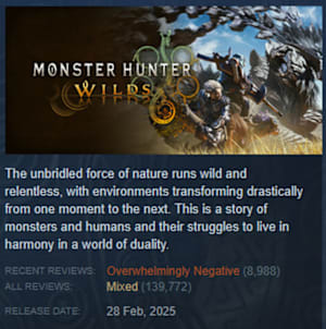 Overwhelmingly Negative，在正體中文介面叫做「壓倒性負評」 