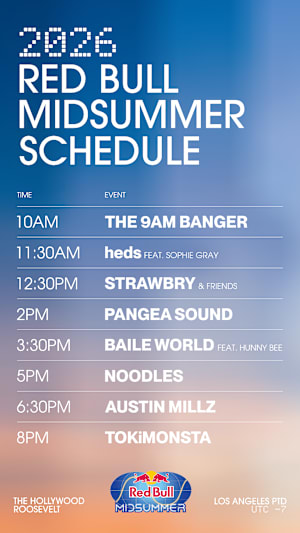 Red Bull Midsummer LA Schedule 2026