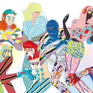 牛木匡憲　原画 ドローイング イラスト Lurf MUSEUM】アーティスト・牛木匡憲 SOLO EXHIBITION「Easy