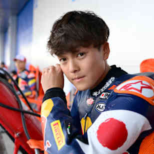 Zen Mitani in the pit lane of Jerez 2025