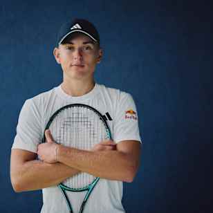 Justin Engel ist eine der großen Hoffnungen im deutschen Tennis. 