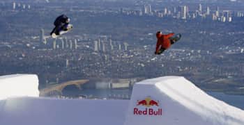 Mark McMorris and Seb Toots shred Grouse Mountain in Red Bull Uncorked.