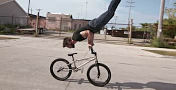 Tim Knoll showcases his unique freestyle BMX riding in his home city of Milwaukee.