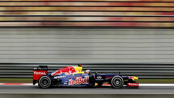 Sebastian Vettel Practice - Chinese F1 April 2012